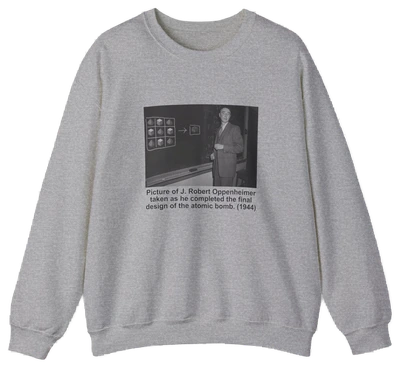 Oppenheimer x Minecraft Crewneck