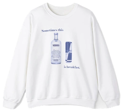 Sometimes This Is Breakfast Crewneck