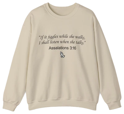 Assalatison 3:16 Crewneck