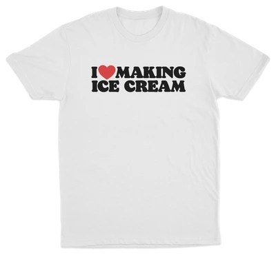 I Heart Making Ice Cream T-Shirt