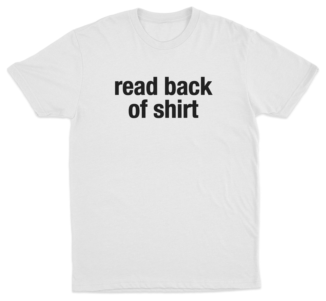 Read Back Of Shirt (Good Boy) T-Shirt