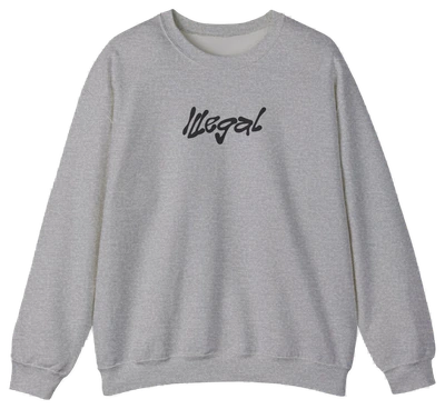 Dear Person Behind Me Schizophrenic Crewneck