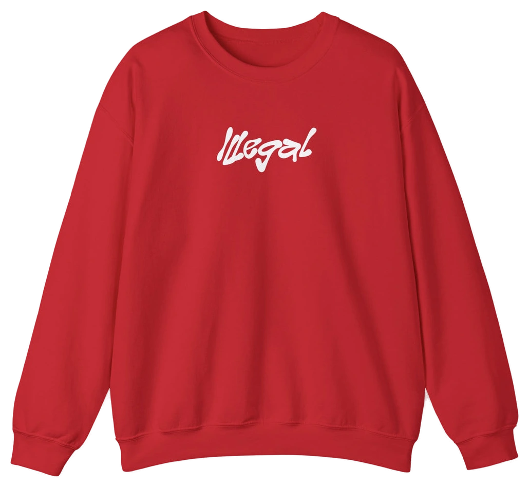 Dear Person Behind Me Schizophrenic Crewneck
