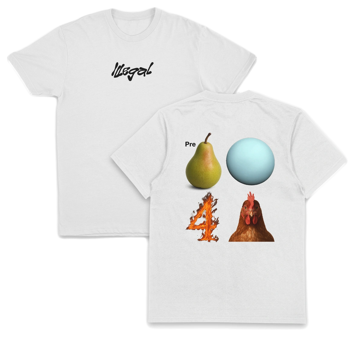 Prepare Uranus For Cock T-Shirt (Backprint)