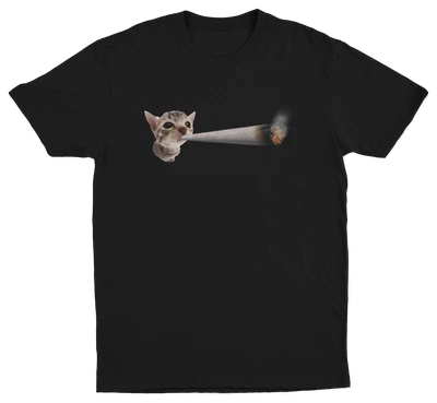 Cat Smoking Joint T-Shirt