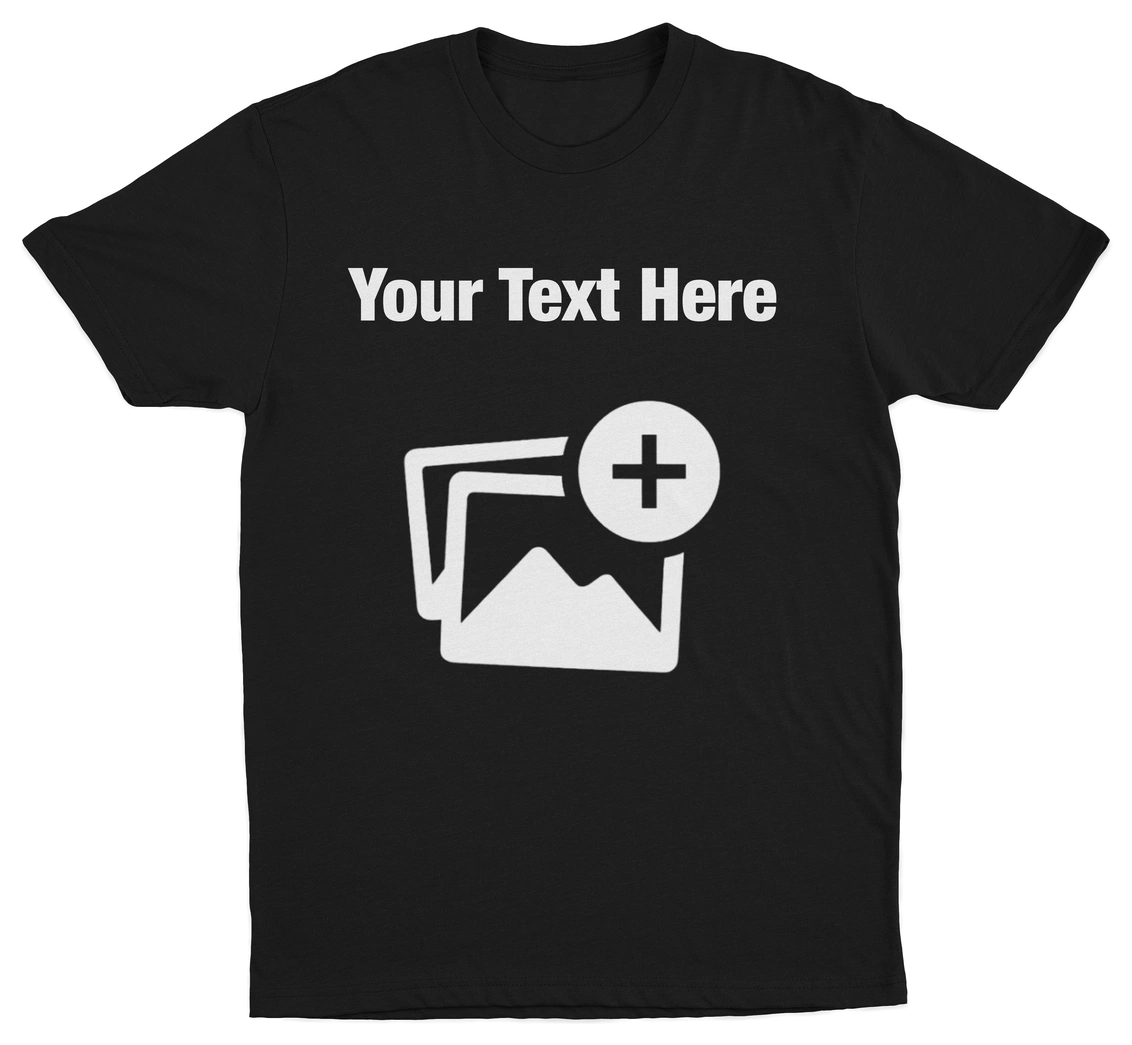 Custom Text & Photo T-Shirt