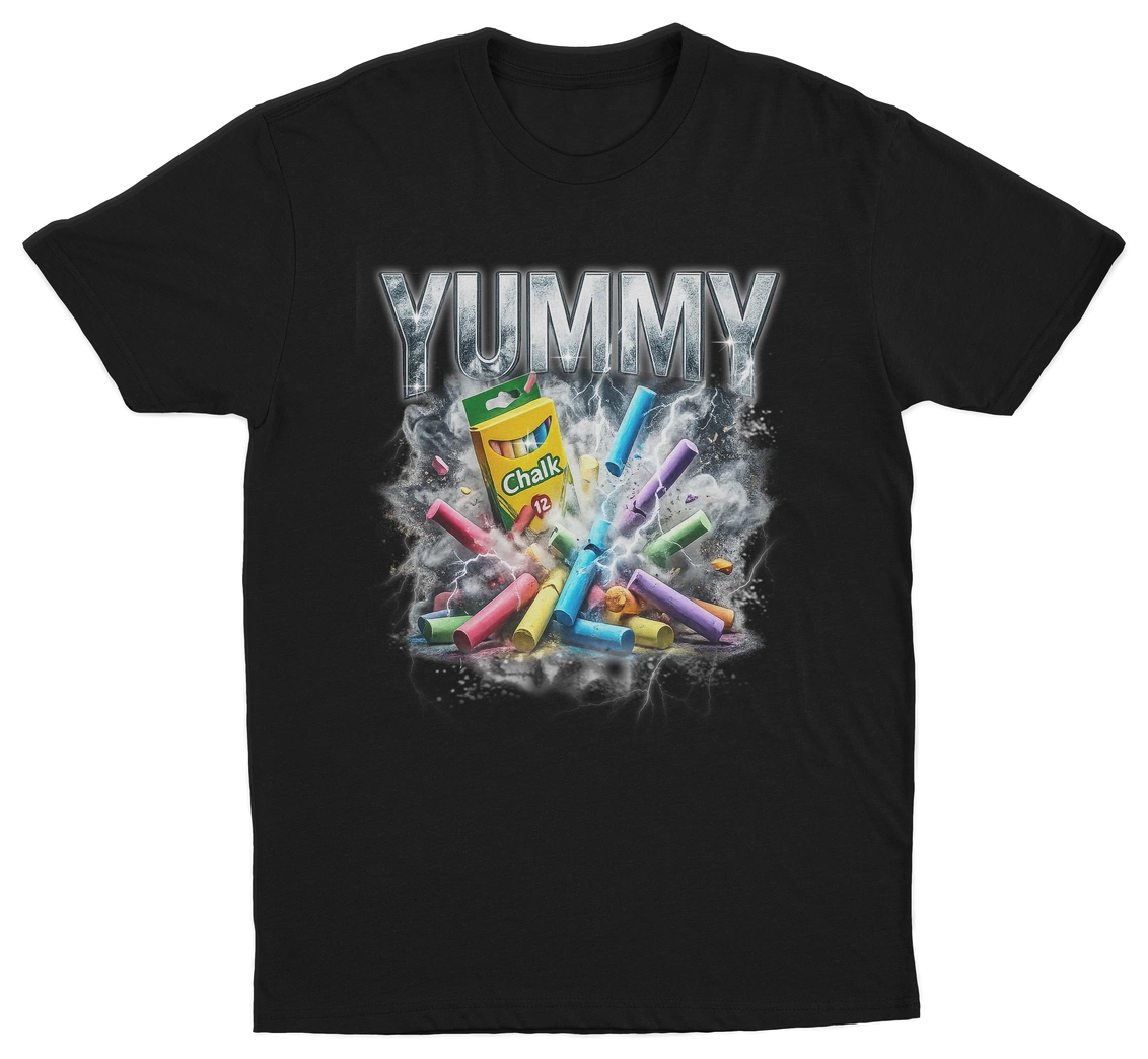 Yummy Chalk Vintage Rap T-Shirt