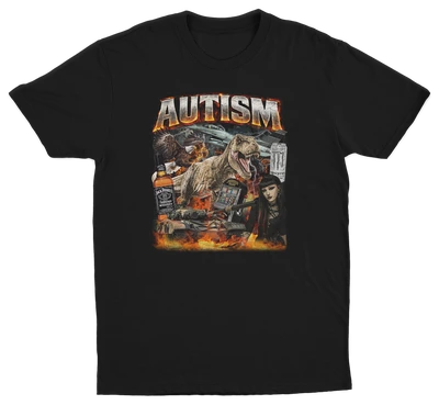 Autism Vintage Rap T-Shirt