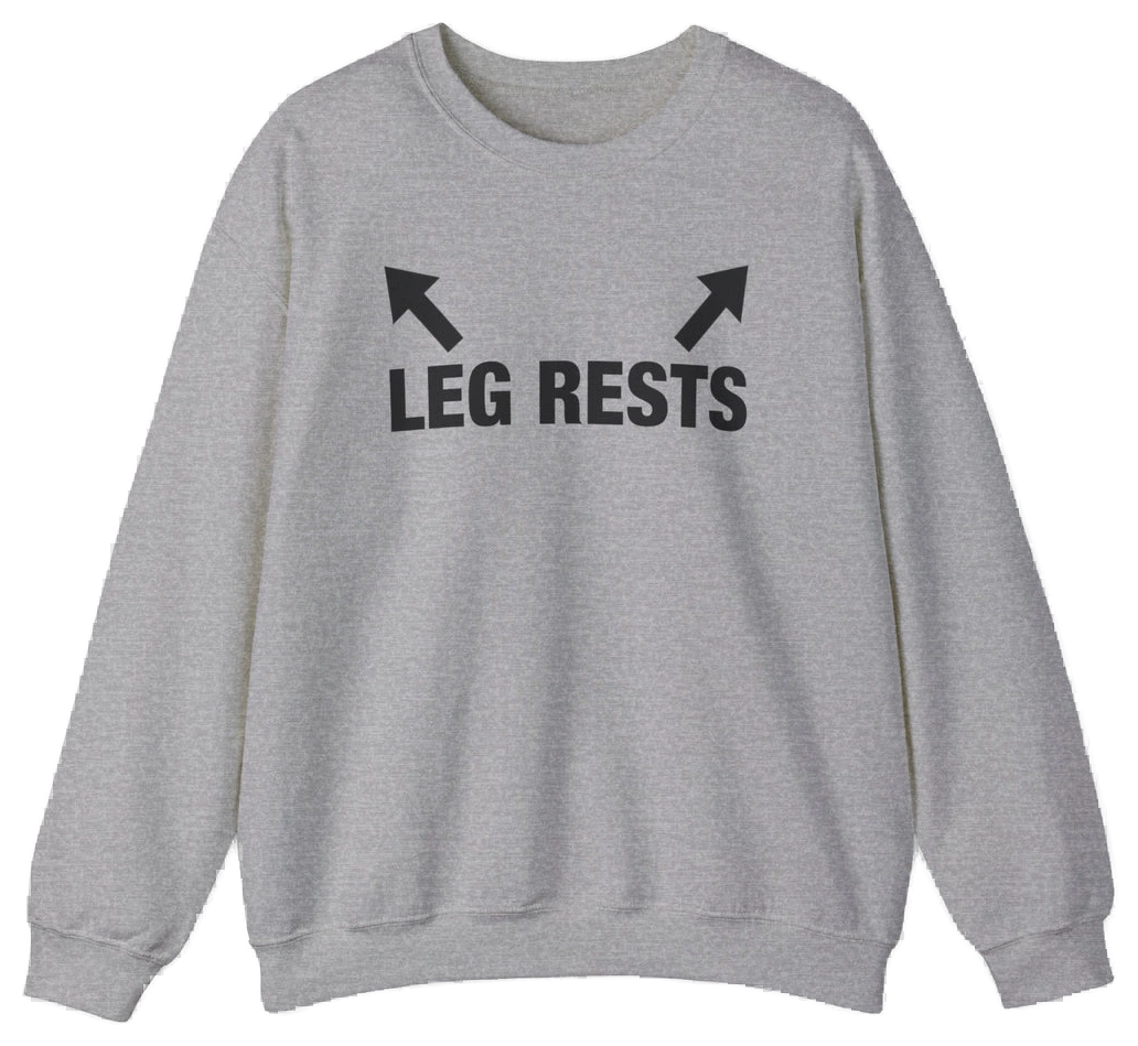 Leg Rests Crewneck