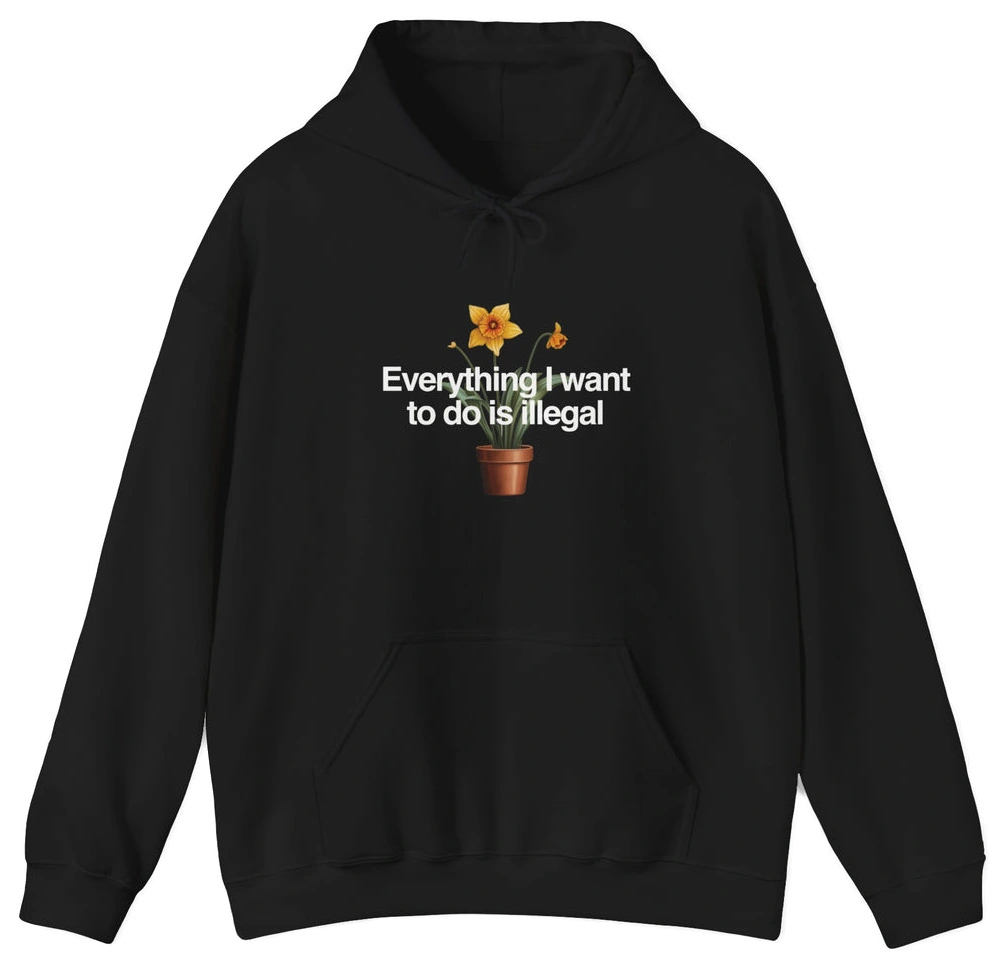 Everything I Want To Do Is Illegal Hoodie