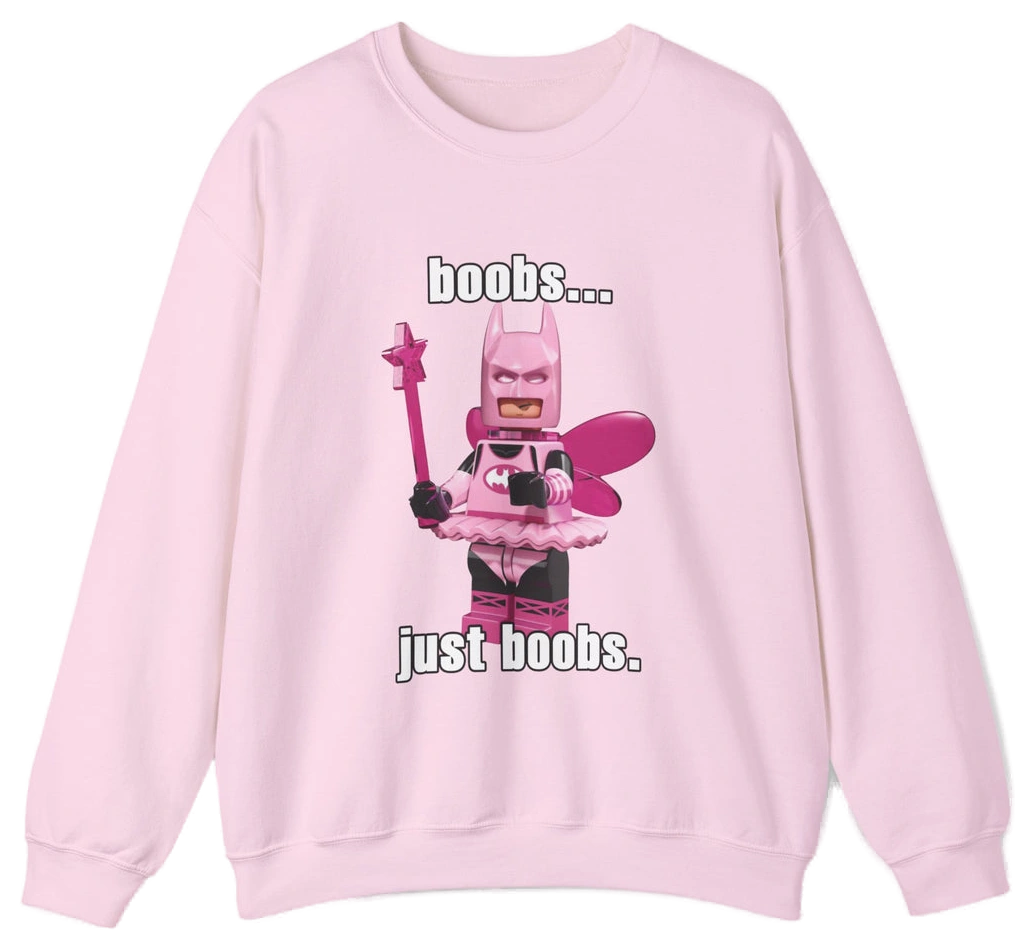 Boobs... Just Boobs. Crewneck