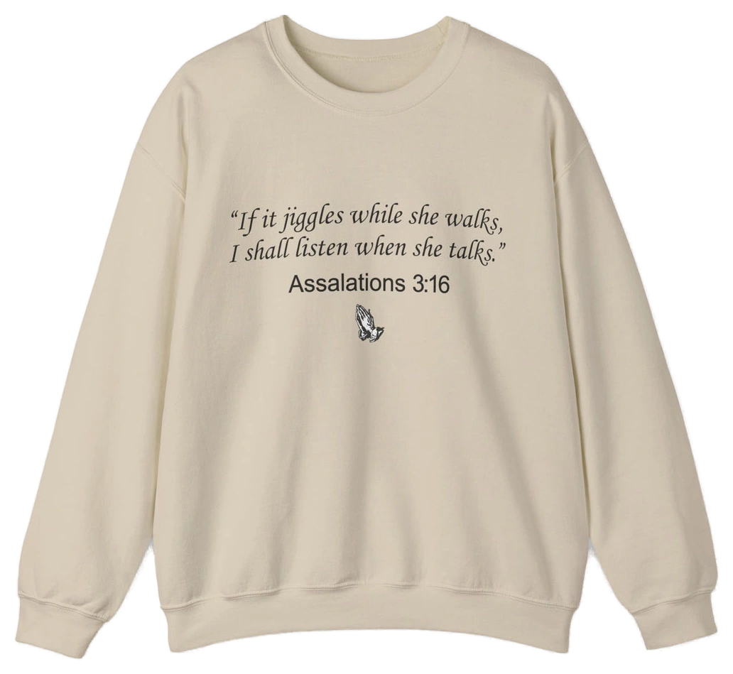 Assalatison 3:16 Crewneck