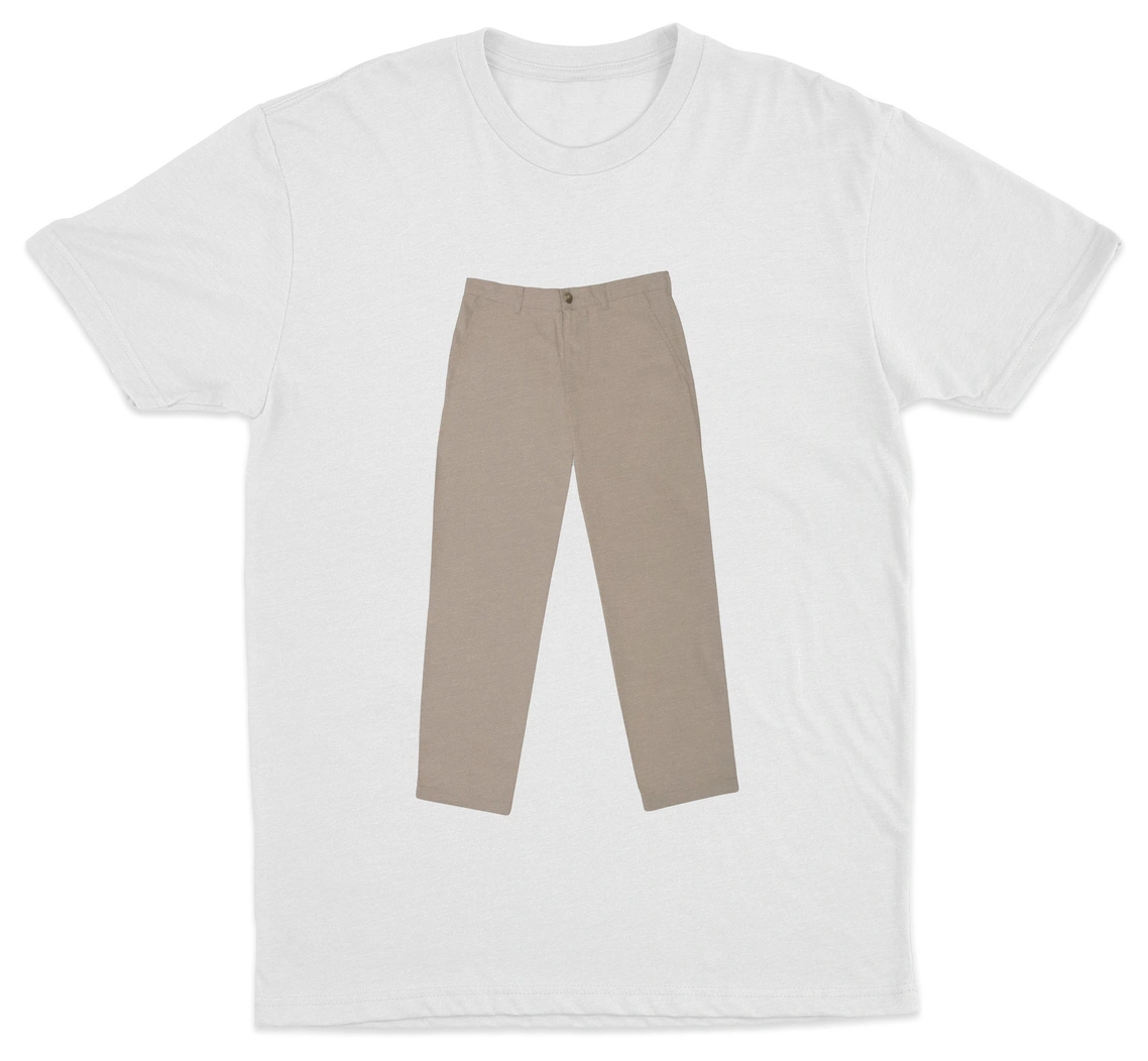 Khakis On A T-Shirt