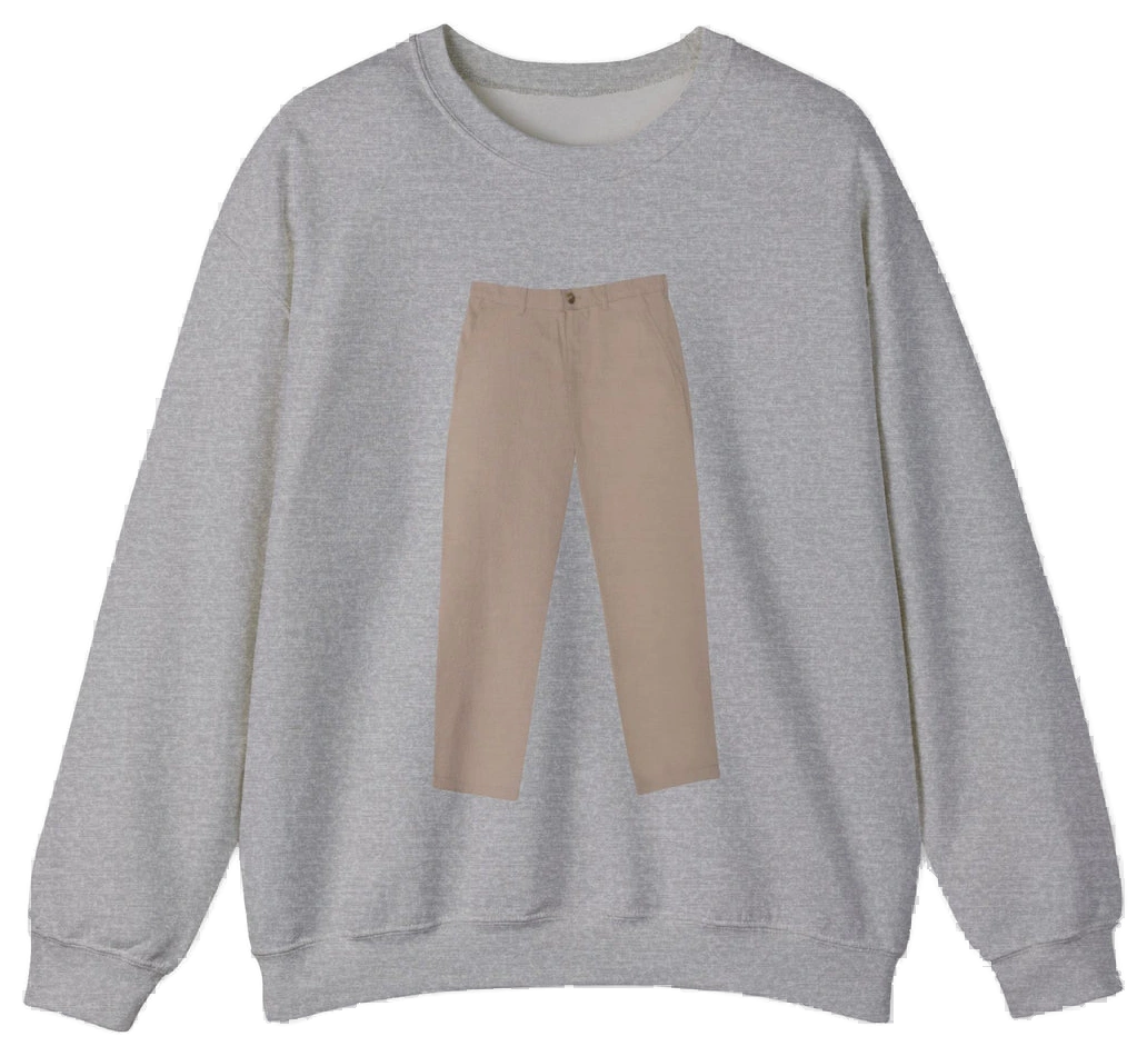 Khakis On A Crewneck