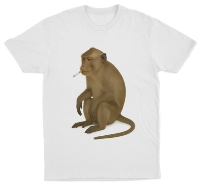 Monkey Smoking Cigarette T-Shirt