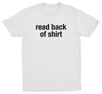 Read Back Of Shirt (Good Boy) T-Shirt