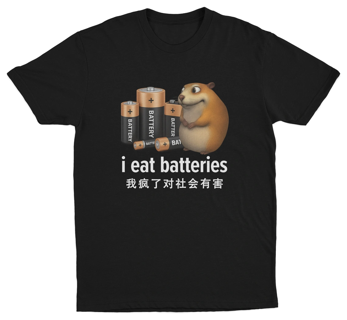 I Eat Batteries T-Shirt