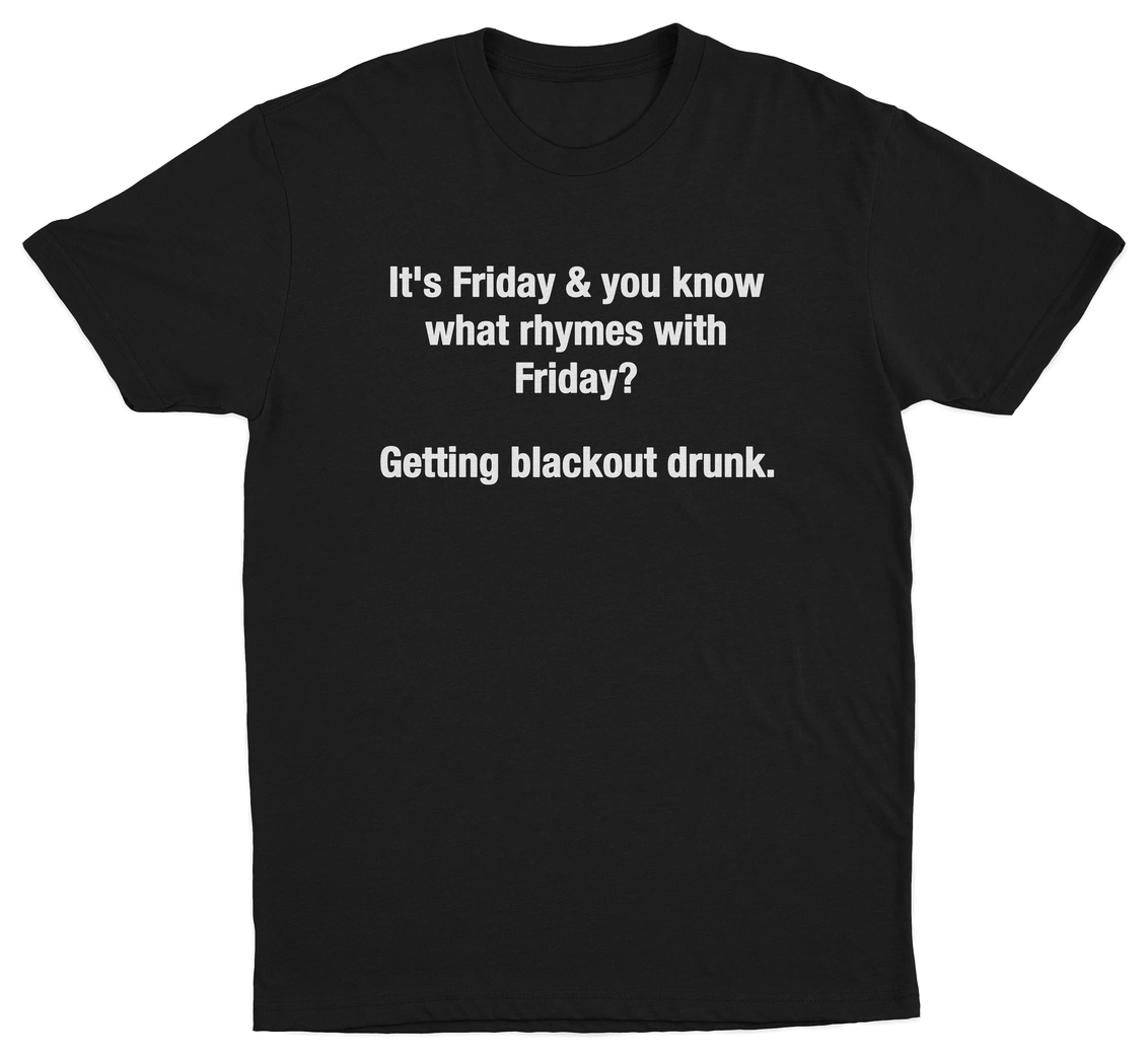 Friday Blackout T-Shirt