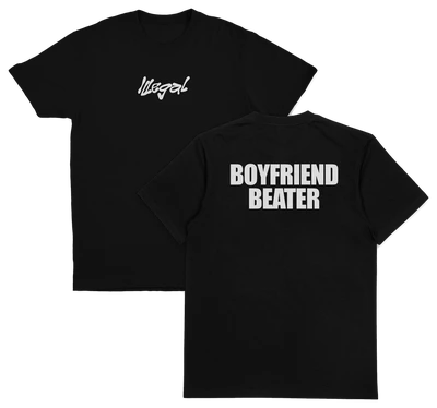 Boyfriend Beater T-Shirt (Backprint)