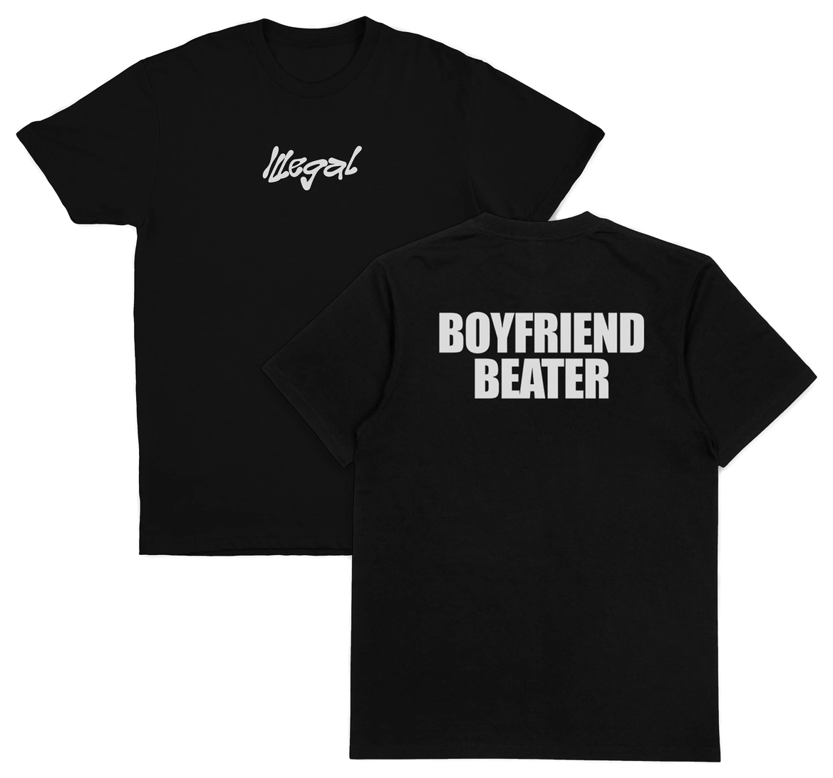 Boyfriend Beater T-Shirt (Backprint)