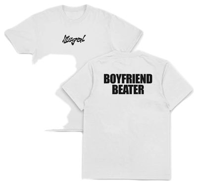Boyfriend Beater T-Shirt (Backprint)