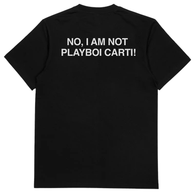 No I Am Not Playboi Carti T-Shirt (Backprint)