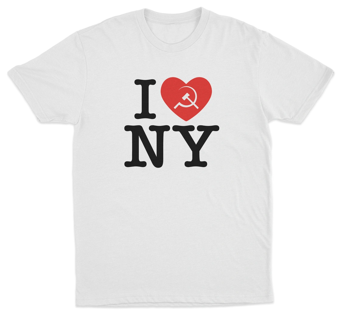 I Heart NY (Hammer And Sickle) T-Shirt