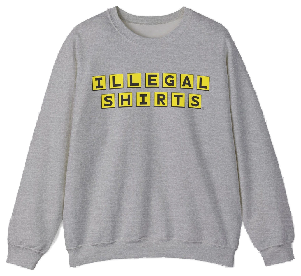 Illegal Shirts Waffle House Logo Crewneck