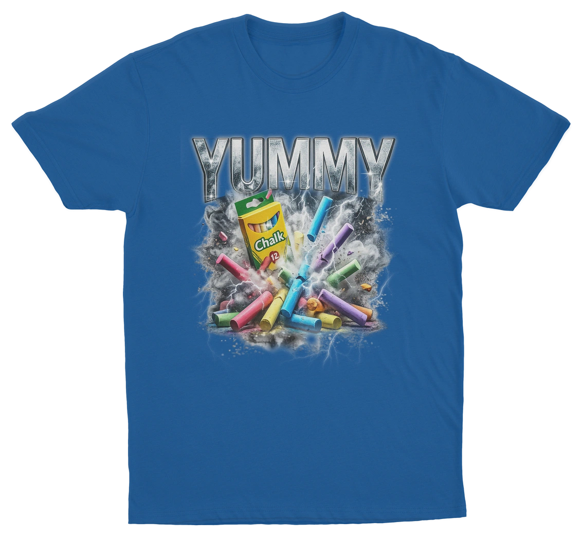 Yummy Chalk Vintage Rap T-Shirt