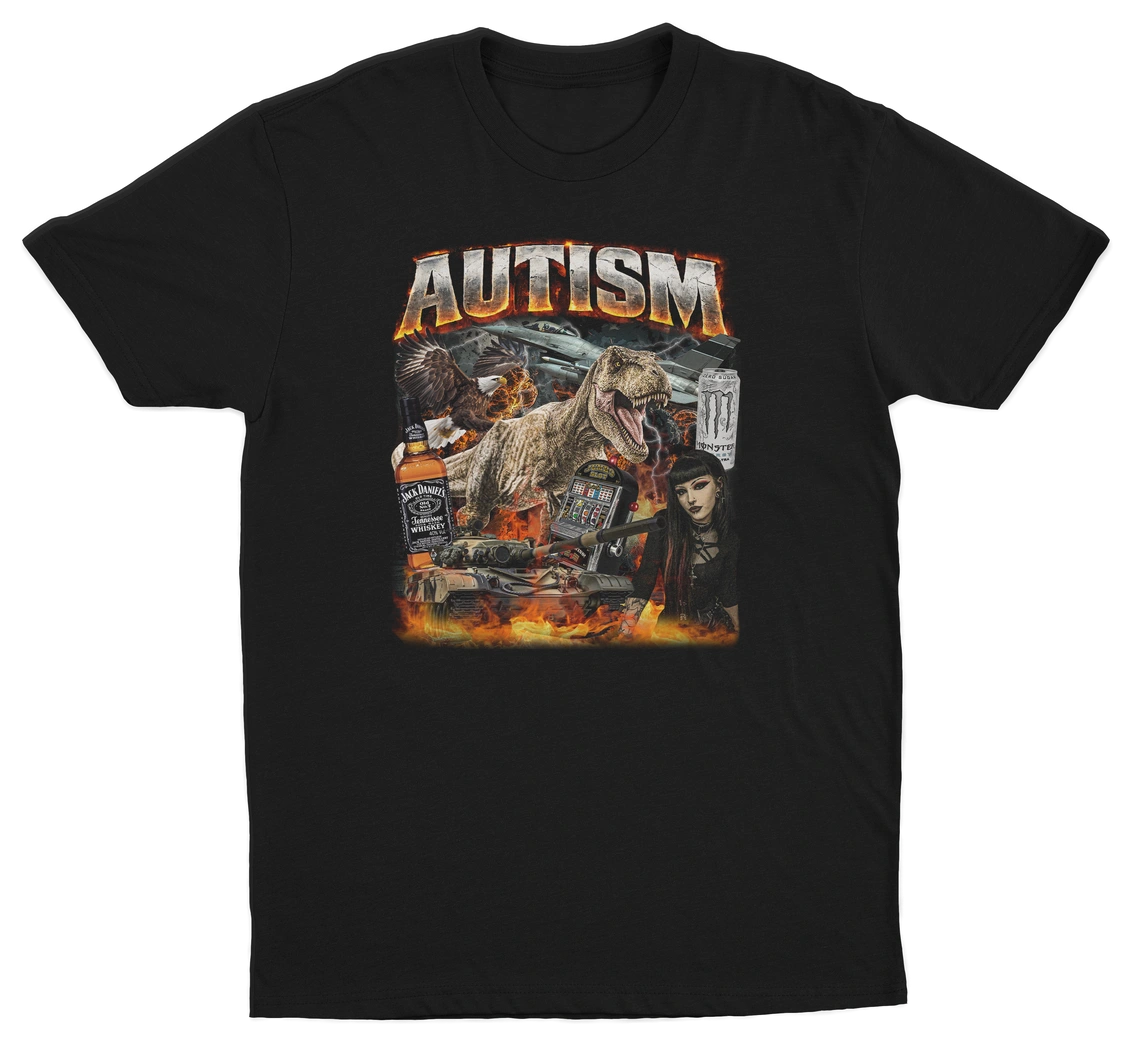 Autism Vintage Rap T-Shirt